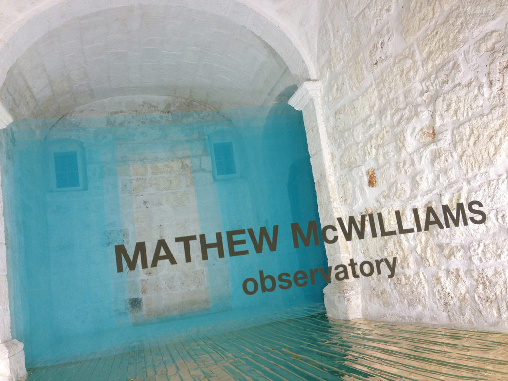 Mathew McWilliams, observatory