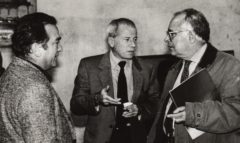 Cesare Manzo, Achille Bonito Oliva e Pietro Marino
